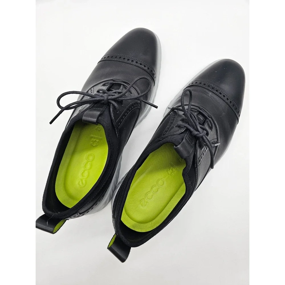 ECCO ST.1 Hybrid Lite Black Leather Oxford‎ Dress Sneaker Retail $179.99 Sz 9